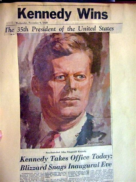 Kennedy Wins The 35th President Of The United States Flickr Photo