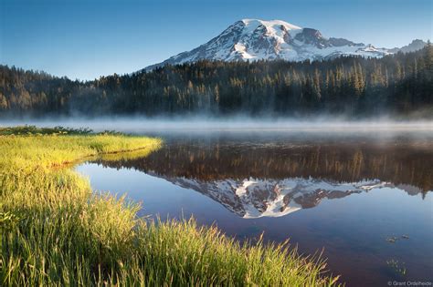 Refection Lakes Mt Rainier National Park Washington