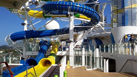 Photo Tour Of Water Slides On Royal Caribbeans Adventure Of The Seas