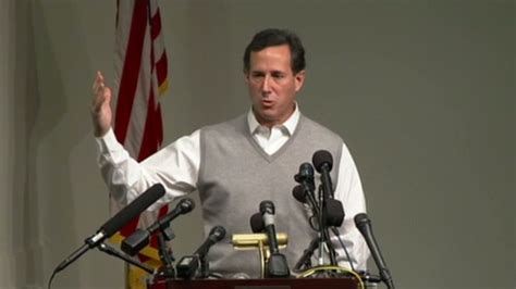 Santorum Booed On Same Sex Marriage Cnn Politics