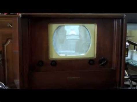 1955 rca victor tv television electronics for living ad rca brilliant 21 tube. 1949 RCA Victor "Eye Witness" TV - YouTube