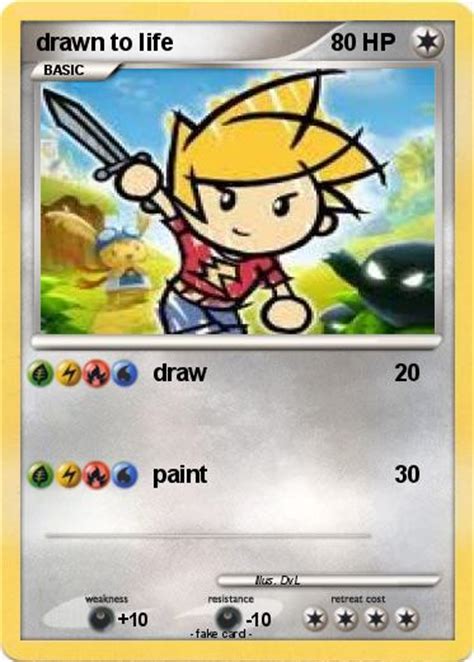 Pokémon Drawn To Life 2 2 Draw My Pokemon Card