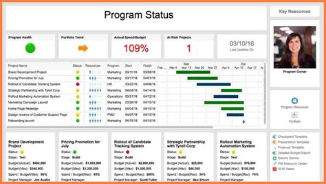 Multiple Project Status Report Template Progress Report Within Software