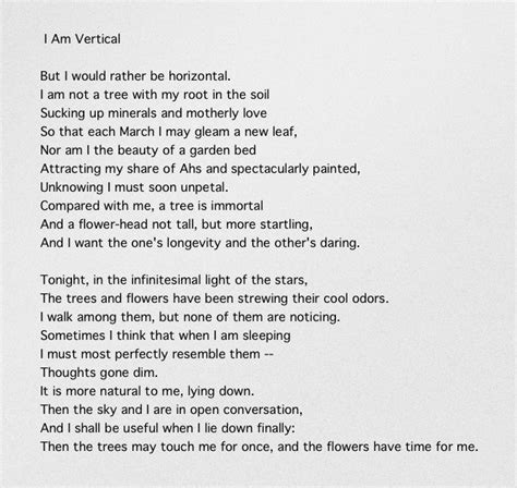I Am Vertical Sylvia Plath Poetic Words Sylvia Plath Pretty Words