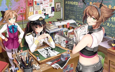 Wallpaper Anime Girls Kantai Collection Toy Comics Mutsu Kancolle