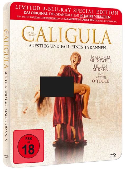 Tinto Brass Caligula Uncut Limited 3 Disc Blu Ray Steelbook Edition