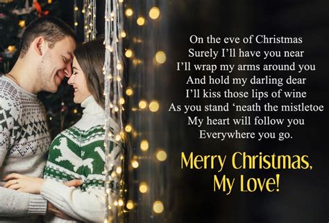 Best Christmas True Love Poems From Wife To Husband Christmas Poems