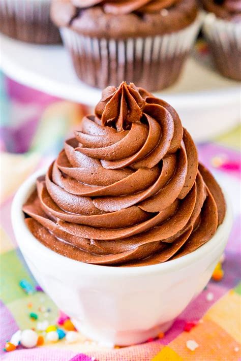 Best Chocolate Buttercream Frosting Sugar And Soul