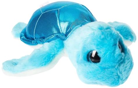 Aurora 61019 Sparkle Tales Shelina Aqua Turtle 7in Soft Toy Blue