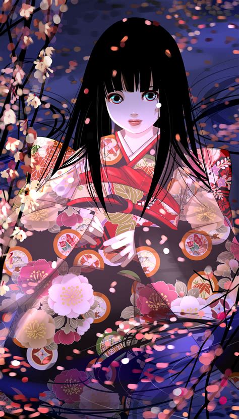 Enma Ai Jigoku Shoujo Mobile Wallpaper By Nanahara Shie 1477087