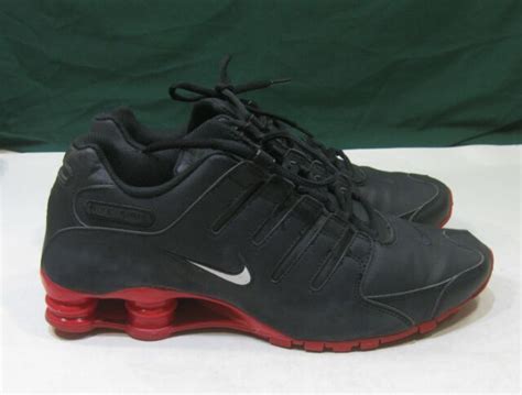 Nike Shox Nz Black Red 378341 000 Men Size 10 Ebay