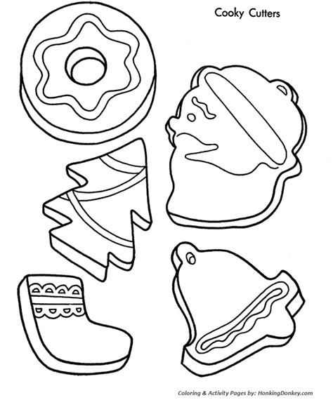 Cookies For Coloring Coloring Pages