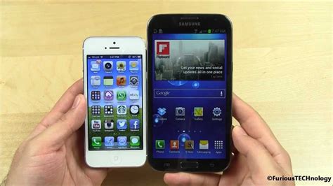 Iphone 5 Vs Samsung Galaxy Note 2 Quick Buyers Comparison Youtube