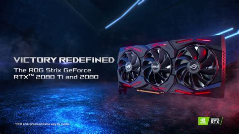 Rog Strix Geforce Rtx Ti And Graphics Cards Victory