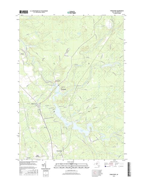 Mytopo Forestport New York Usgs Quad Topo Map