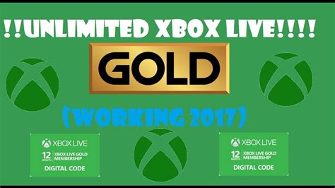 How To Get Xbox Live Gold In 2017 Working 2017 Youtube