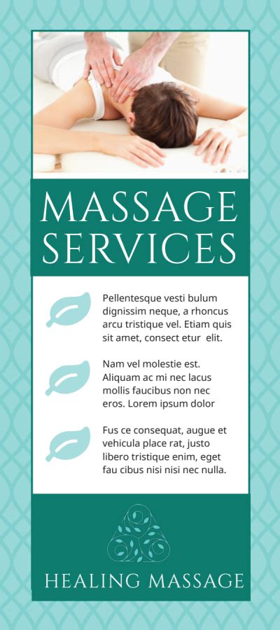 Massage Services Flyers