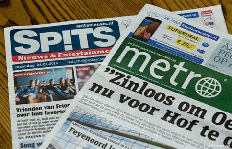 Gratis Krant Metro Bestaat 20 Jaar Nieuwsnl