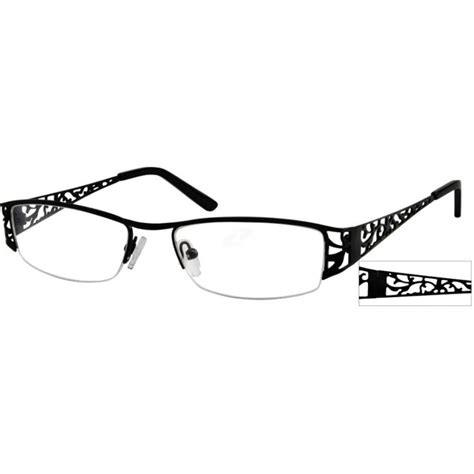 black rectangle glasses 593521 zenni optical eyeglasses eye glasses frames eyeglasses