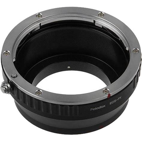 fotodiox mount adapter for canon eos lens to fujifilm eos fxrf
