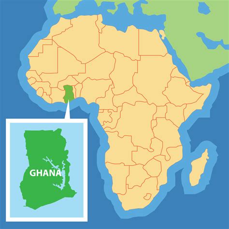 Du kan även se slutpriser för holmön. Ghana Karta