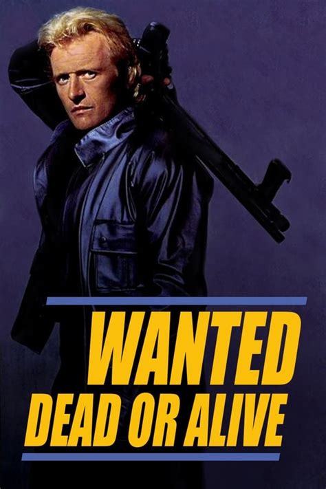 Wanted Dead Or Alive 1987 — The Movie Database Tmdb