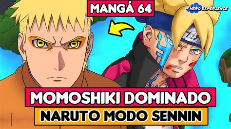 Boruto Usa O Novo Karma Vs Code Naruto Modo Sennin Boruto MangÁ 64