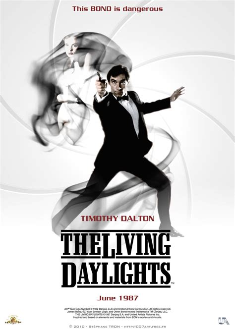 The Living Daylights Teaser 7 James Bond Movie Posters Best Movie