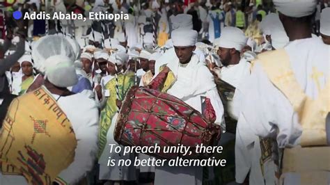 Ethiopian Orthodox Devotees Celebrate The Meskel One News Page Video
