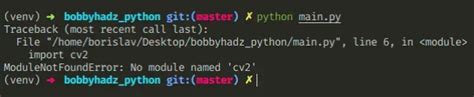 ModuleNotFoundError No Module Named Cv2 In Python Fixed Bobbyhadz