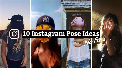 10 instagram pose ideas no face youtube