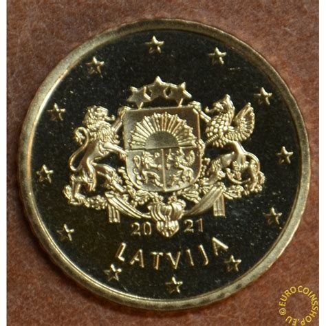 Euromince mince 10 cent Lotyšsko 2021 UNC