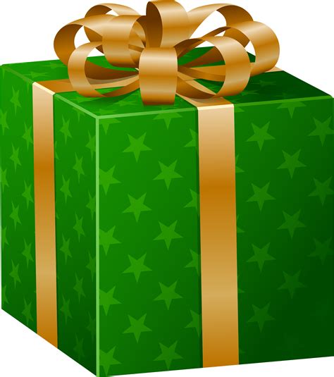 Christmas Gift Box Green Transparent Png Clip Art Artofit My XXX Hot Girl