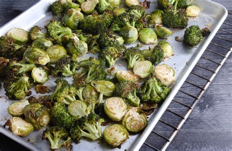 Roasted Broccoli And Brussels Sprouts Ultimate Paleo Guide