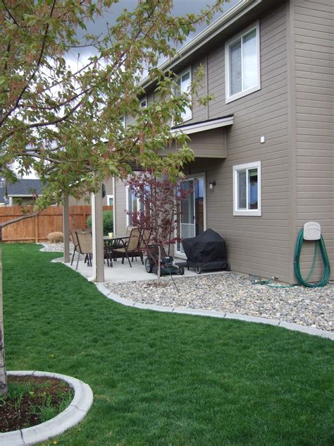 The old rule that the front yard is for the public and the backyard is for fun and family is sometimes better broken. Excited Front Yard Landscaping Ideas with White Rocks ...