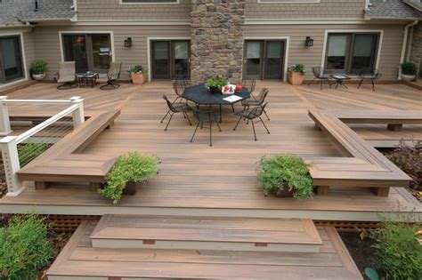 Ground Level Decks Modern Deck By Fine Decks Inc Decks Backyard Diy