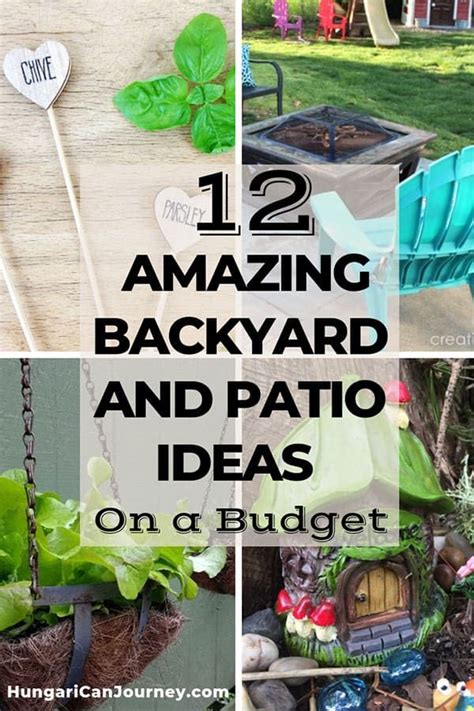 After all, great looking gardens are not all about throwing mega bucks at but there are lots of ways in which you can reduce your costs at every stage of your garden redesign, from landscaping to decorating. 12 Amazing Backyard and Patio Ideas on a Budget | Backyard ...