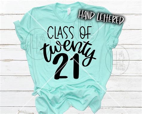 Class Of 2023 Svg Class Of 2023 Graduation Hand Lettered Etsy