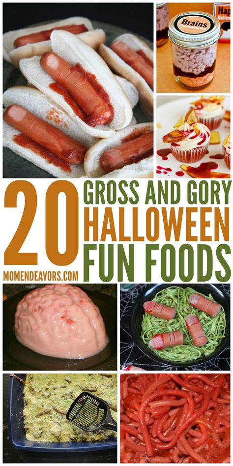 20 Gross And Gory Halloween Fun Foods