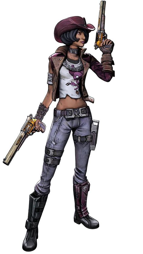 Nisha The Lawbringer Borderlands The Pre Sequel Pinned Justice Character Research