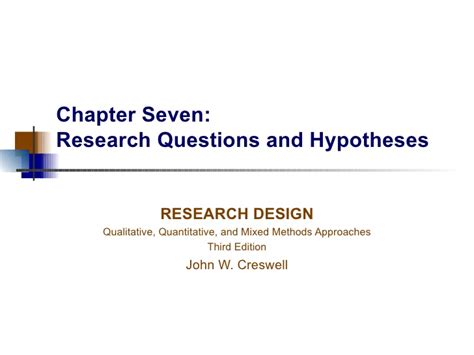 A hypothesis is a statement that can be tested by scientific research. Research Questions and Hypotheses