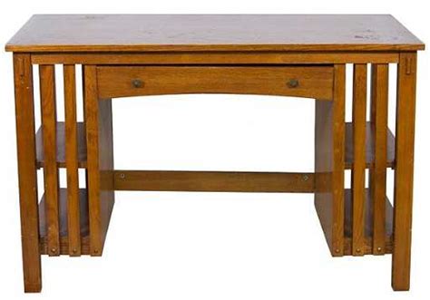 Mission Style Oak Desk Library Table
