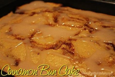 Cinnamon Bun Cake Cinnamon Bun Cake