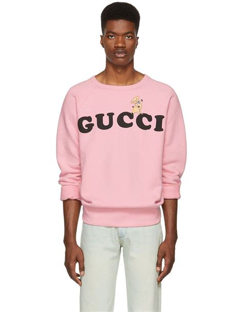 Gucci Pink Logo Sweatshirt · Vergle Sweatshirts Gucci T Shirt