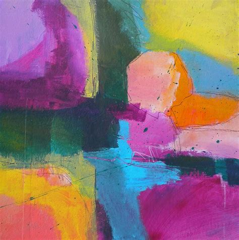 Daily Painters Abstract Gallery Heart Sunrise Modern Contemporary