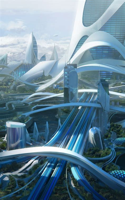 Sci Fi Architecture Amazing Architecture Fantasy City Fantasy Places