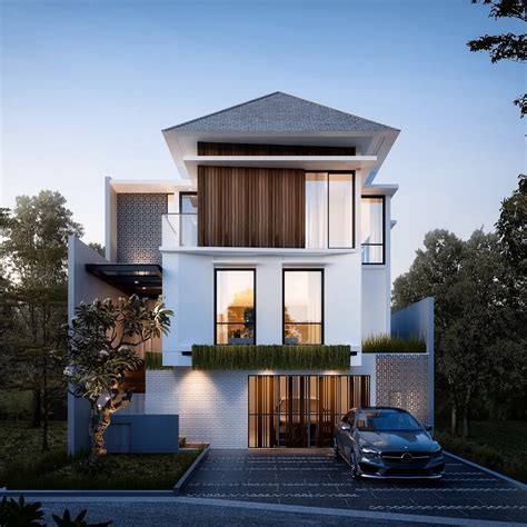Model Rumah Minimalis 2021 Tampak Depan 2 Lantai Desain Rumah