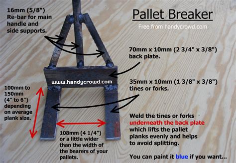 By mr.dk diy subscribe like and share !!!! Homemade pallet breaker easily made from scrap materials | Pallet breaker, Pallet buster, Pallet ...