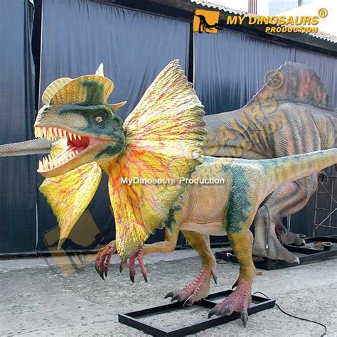 Jurassic Park Dinosaur Spitter Animatronic Dilophosaurus