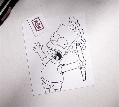 Simpsons Dope Serie On Behance